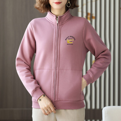 Sirge mudeliga naiste dressipluus sooja voodri ja lukuga