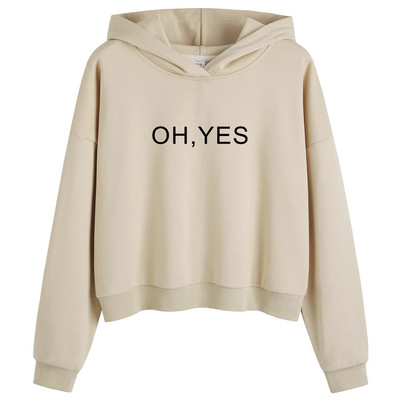 Naistele mõeldud kevadine kapuutsiga dressipluus