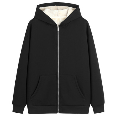 Naiste sooja voodriga dressipluus - mitut värvi