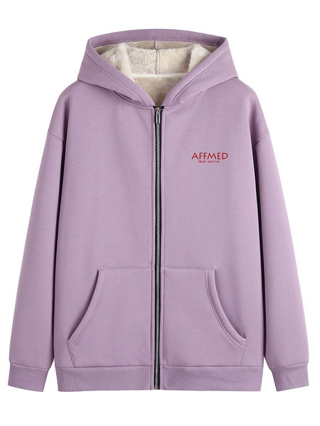 Naiste sooja voodriga dressipluus - mitut värvi