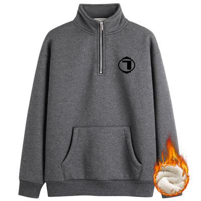 Naiste talvekampsun luku ja paksu sametvoodriga