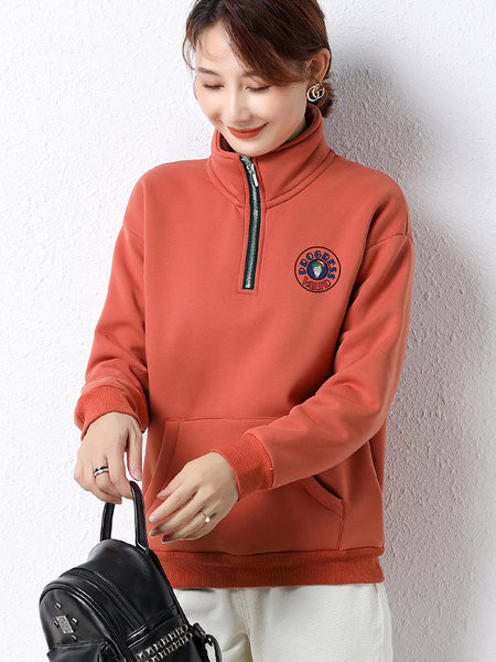 Naiste talvekampsun luku ja paksu sametvoodriga