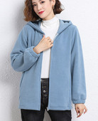 Naiste kapuutsiga polaarne dressipluus - mitu mudelit