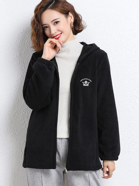 Naiste kapuutsiga polaarne dressipluus - mitu mudelit