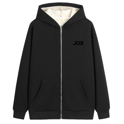 Naistele sooja voodri ja kapuutsiga talvine dressipluus