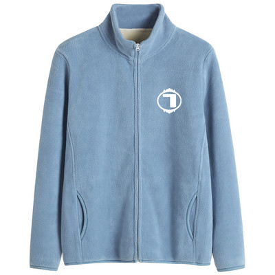 Tikitud tekstiga ja kõrge kraega igapäevane naiste dressipluus