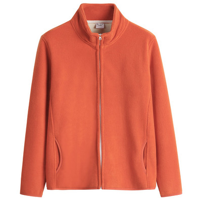 Tikitud tekstiga ja kõrge kraega igapäevane naiste dressipluus