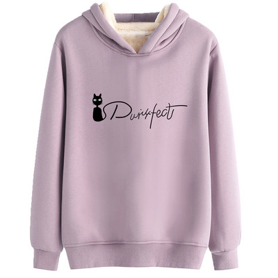 Sooja voodri ja aplikatsiooniga naiste dressipluus