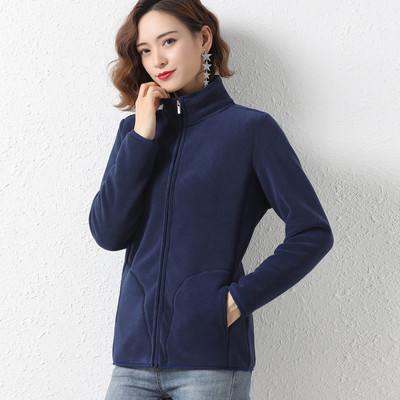 Mitmes värvitoonis kõrge kraega naiste dressipluus Polar