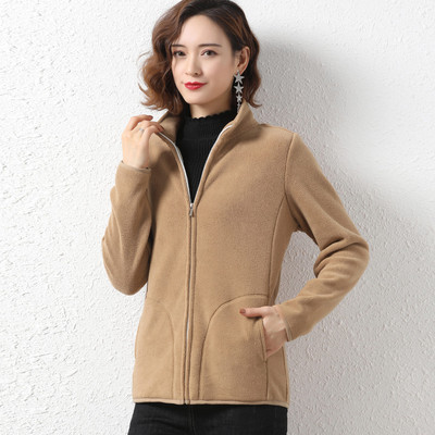 Mitmes värvitoonis kõrge kraega naiste dressipluus Polar