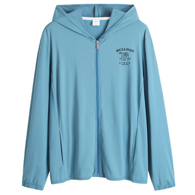 Női sport pulóver kapucnival és cipzárral