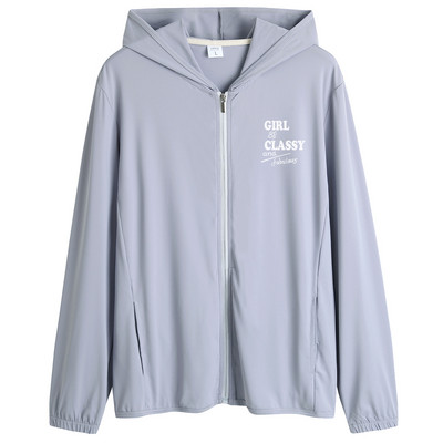 Női sport pulóver kapucnival és cipzárral