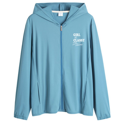 Női sport pulóver kapucnival és cipzárral