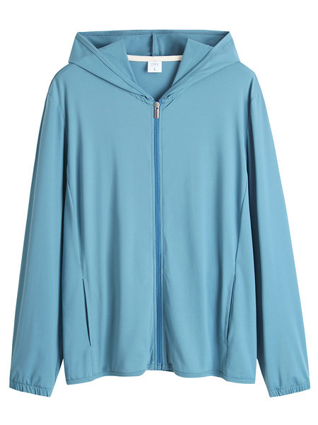 Női sport pulóver kapucnival és cipzárral