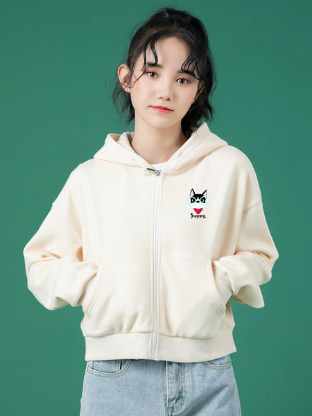 Sügis-talvine naiste dressipluus kapuutsi ja taskutega