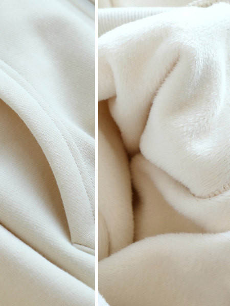 Κοντό γυναικείο φούτερ με φερμουάρ και κουκούλα