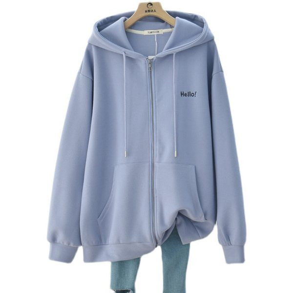 Igapäevane naiste pikk kapuutsiga dressipluus