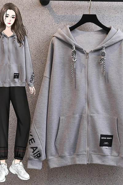 Γυναικείο φούτερ με κουκούλα και έμβλημα