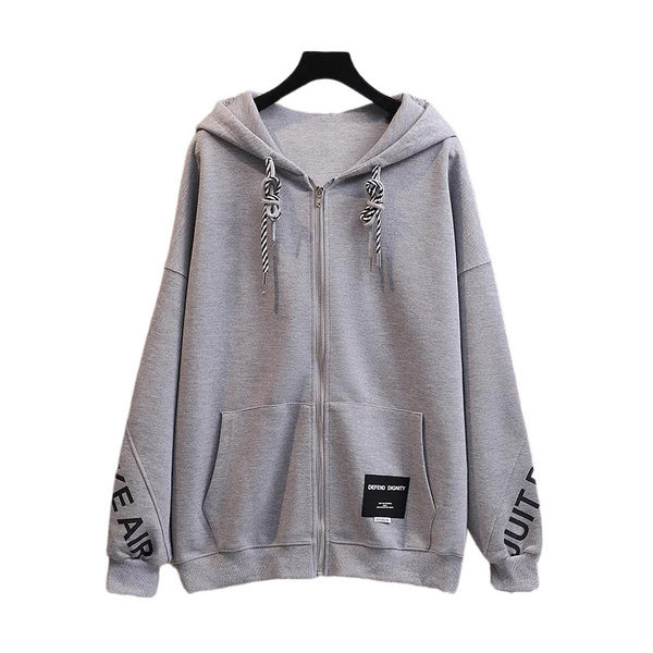 Γυναικείο φούτερ με κουκούλα και έμβλημα