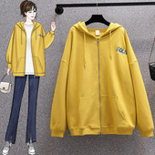 Uue mudeliga naiste kapuutsiga dressipluus kollase ja lilla värviga