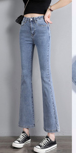 Női alkalmi Charleston farmer magas derékkal