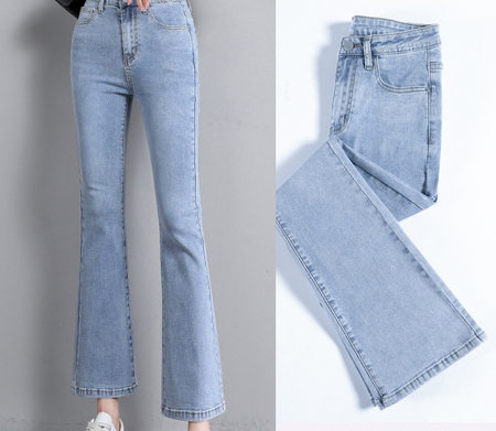 Női alkalmi Charleston farmer magas derékkal