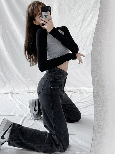 Naiste vabaaja teksade lai pikk mudel