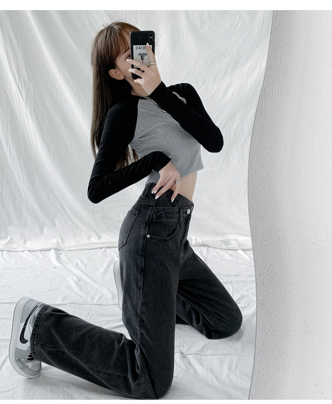 Naiste vabaaja teksade lai pikk mudel