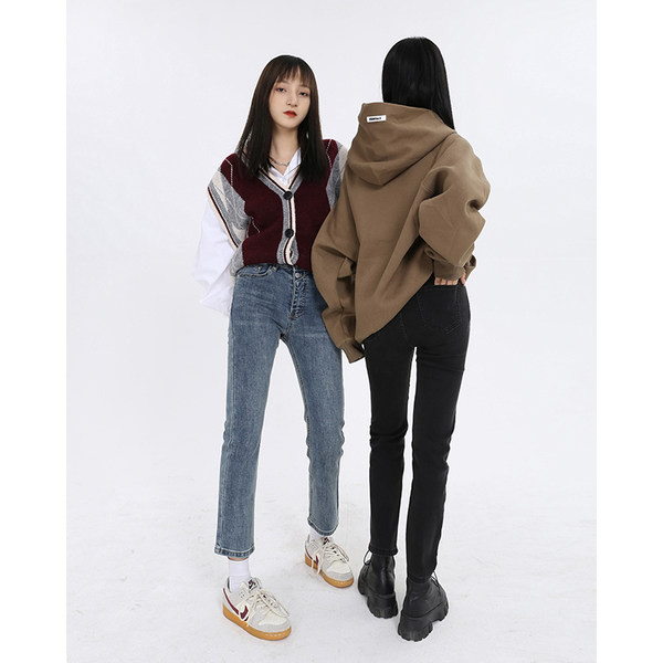 Naiste teksapükste uus mudel pikkusega 9/10