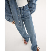 Modern farmer magas derékkal és hasítékkal a száron nőknek