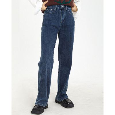 Aktuaalsed kõrge vöökohaga ühevärvilised naiste teksad