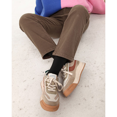 Kõrge vöökohaga sügis-talvised teksad - pikkus 9/10