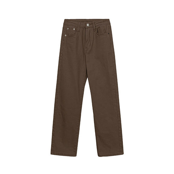 Kõrge vöökohaga sügis-talvised teksad - pikkus 9/10