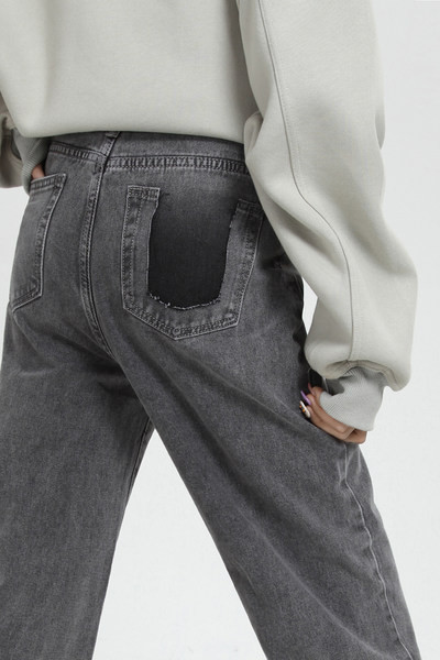 Naiste vabaaja teksad kõrge vöökoha ja laiade sääredega