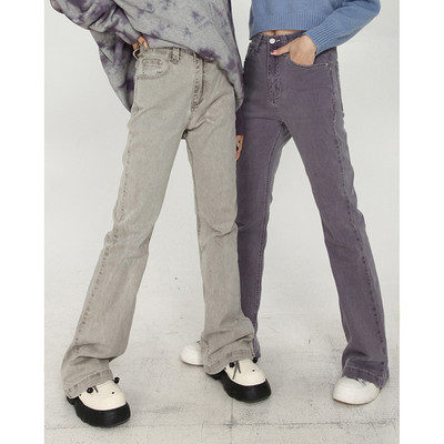 Naiste moodsad kõrge vöökohaga Charlestoni teksad