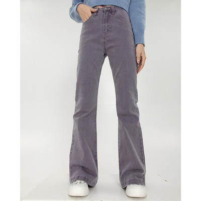 Naiste moodsad kõrge vöökohaga Charlestoni teksad