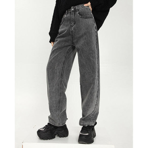 Naiste laiad kõrge vöökohaga kevadteksad