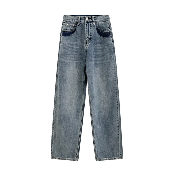 Naiste laiad kõrge vöökohaga kevadteksad