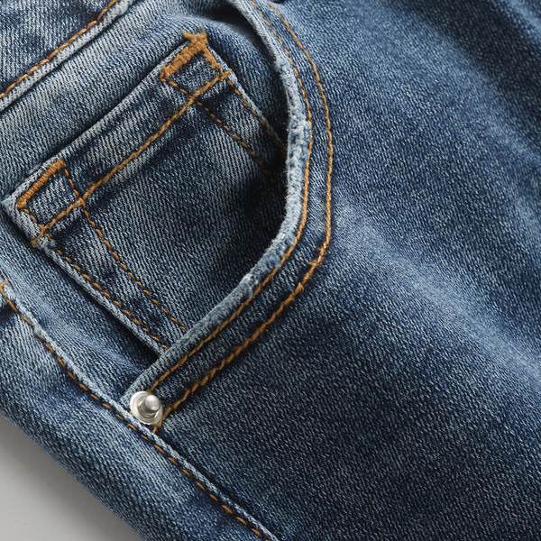 Női testreszabott farmer magas derékkal és zsebekkel új modell