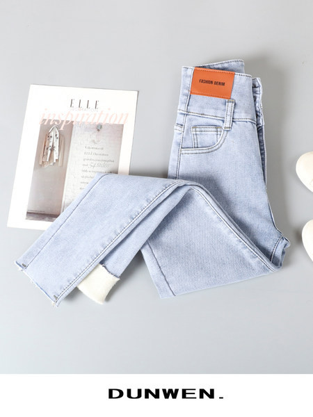 Naiste kõrge vöökoha ja sooja voodriga talveteksad