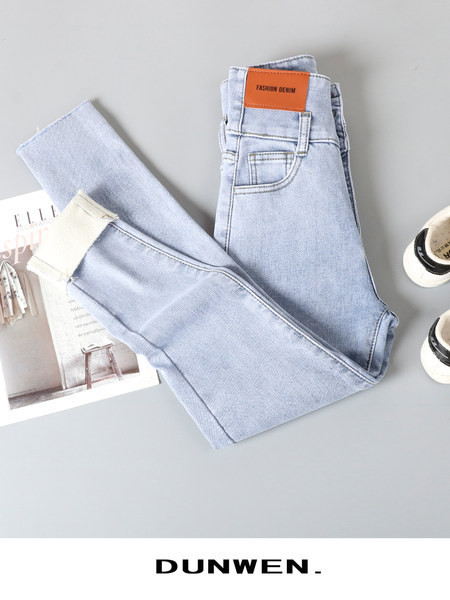 Naiste kõrge vöökoha ja sooja voodriga talveteksad