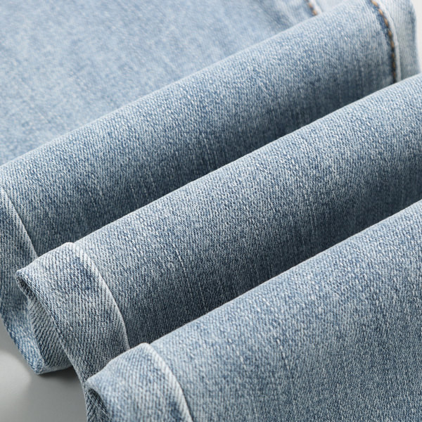 Naiste vabaaja teksad kõrge vöökohaga laia mudeliga