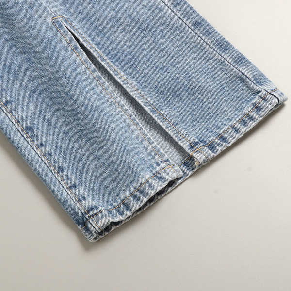 Sirge mudeli kõrge vöökohaga naiste teksad