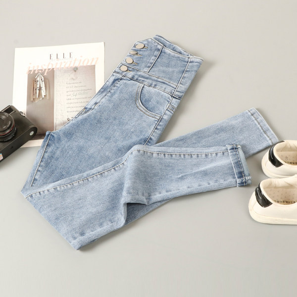 Nööpidega vabaaja teksad