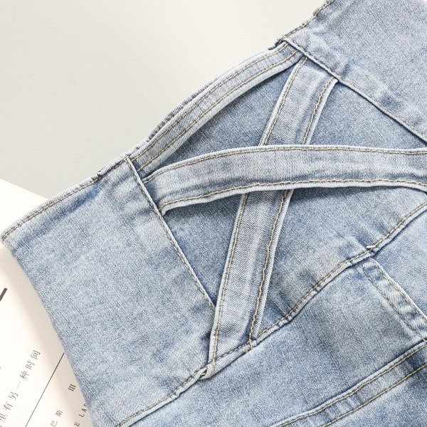 Nööpidega vabaaja teksad