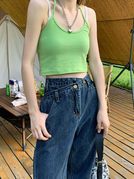 Lai tavaline kõrge vöökohaga naiste teksapükste mudel