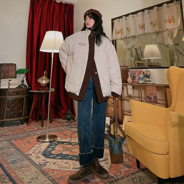 Γυναικείο τζιν φαρδύ μοντέλο με ψηλόμεση σε μπλε χρώμα