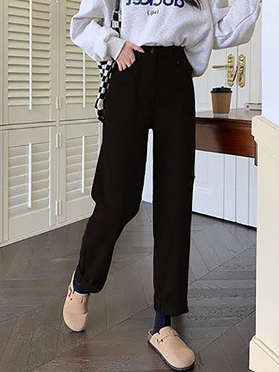 Kahes värvitoonis vabaaja teksad taskutega