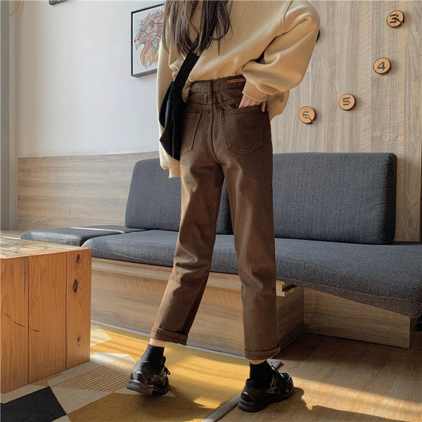 Kahes värvitoonis vabaaja teksad taskutega