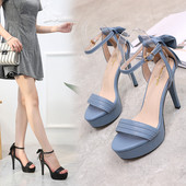 Moodsad naiste sandaalid aeru ja kontsaga 12 cm